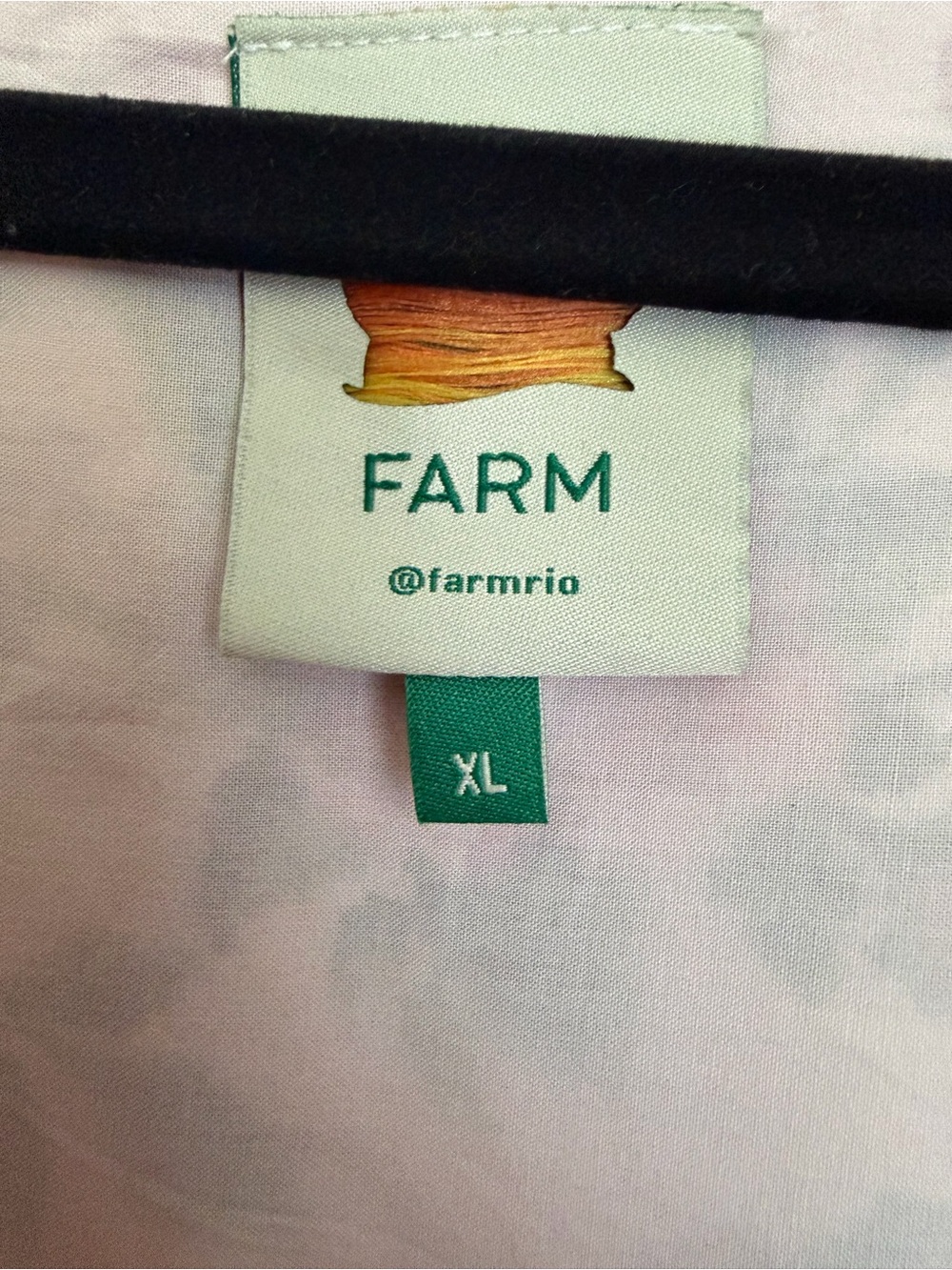 FARM RIO Floral Embroidered Linen Viscose Maxi Dress NWOT size XL - Picture 4 of 15